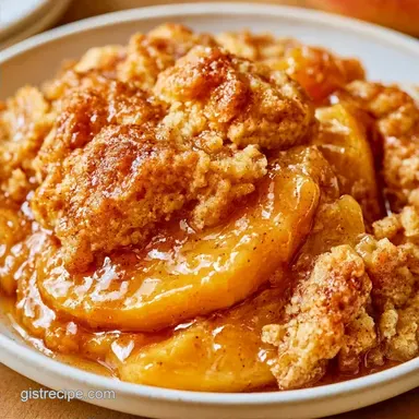 Cinnamon Apple Cobbler for 8 Servings