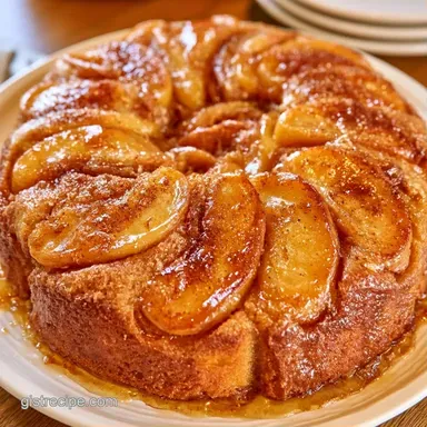 Cinnamon Sugar Apple Cake in 55 Minutes Recipe Card