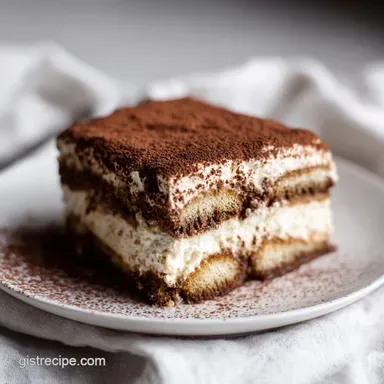 Classic Italian Tiramisu with Mascarpone
