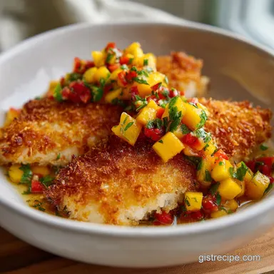 Coconut Crusted Fish in 35 Minutes