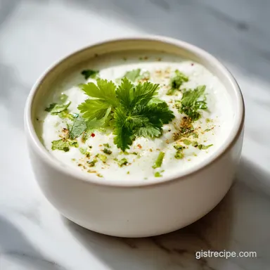 5 Ingredient Creamy Garlic Sauce Recipe for 4 Servings Recipe Card