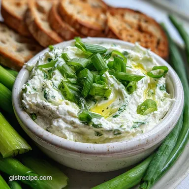 Creamy Green Onion Dip Ready in 30 Min: Silky Recipe Card