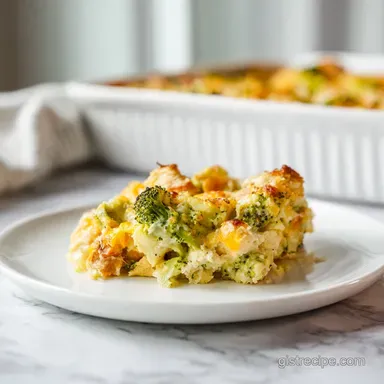 Chicken Broccoli Casserole: Creamy Cashew Sauce