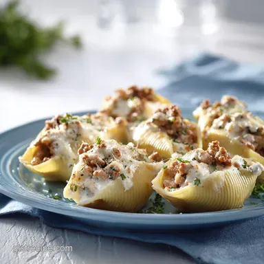Easy Stuffed Shells with Ground Beef in 55 Minutes