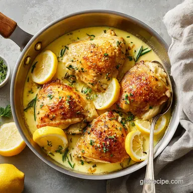 Easy Creamy Lemon Chicken Recipe in 30 Minutes