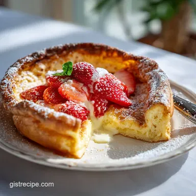 Easy German Pancakes Recipe for 4 Servings