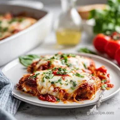 Easy Keto Chicken Parmesan Recipe Ready in 30 Minutes Recipe Card