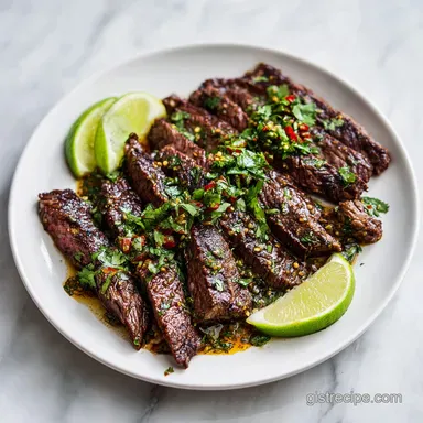 Easy Steak Marinade Recipe for 4 Servings with Balsamic Glaze