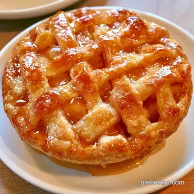 Apple Pie Crust with Butter Recipe Card