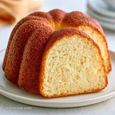 Fluffy Milk and Butter Cake in 50 Mins Recipe Card