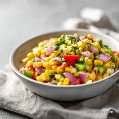 Fresh Corn Salsa Recipe in 20 Minutes with Sweet Corn