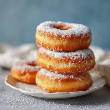 Glazed Homemade Donuts Recipe: Fluffy Fried Pastries in 165 Minutes