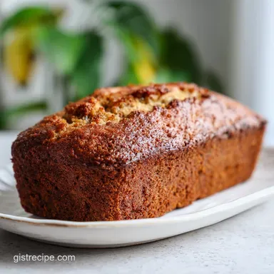Gluten Free Banana Loaf Recipe for 10 Servings