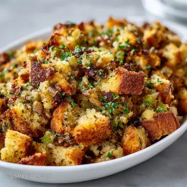 Gluten Free Stuffing for Turkey in 1 Hour 5 Min Recipe Card