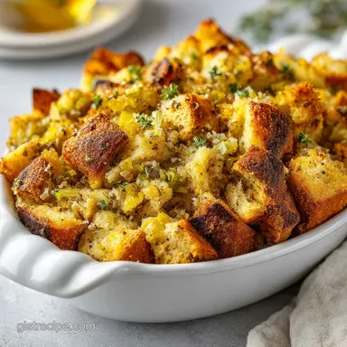 Gluten Free Stuffing for Turkey in 1 Hour 5 Min