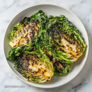 Grilled Cabbage Steaks with Balsamic Recipe Card