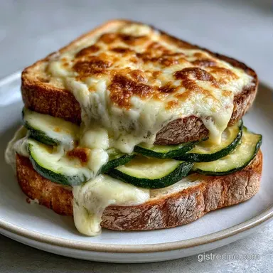 Grilled Cheese with Zucchini (20 Min) Recipe Card
