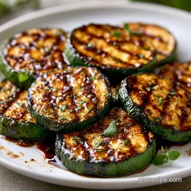 Grilled Zucchini Marinade in 10 Minutes Recipe Card