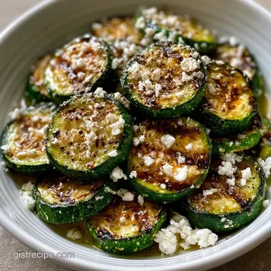 Grilled Zucchini Salad with Feta for 2 Recipe Card