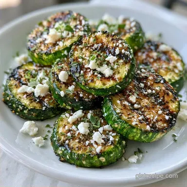Grilled Zucchini with Feta in 30 Minutes