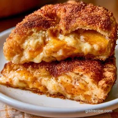 Hardees Peaches and Cream Fried Pie: Creamy Recipe Card