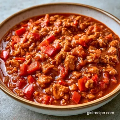Healthy Ground Turkey Chili One-Pot