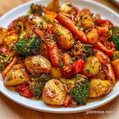 Healthy Roasted Vegetable Side (6 Servings)