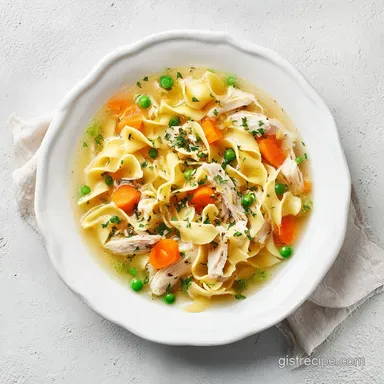Hearty Chicken Noodle Soup Recipe: 65-Minute Comfort Food