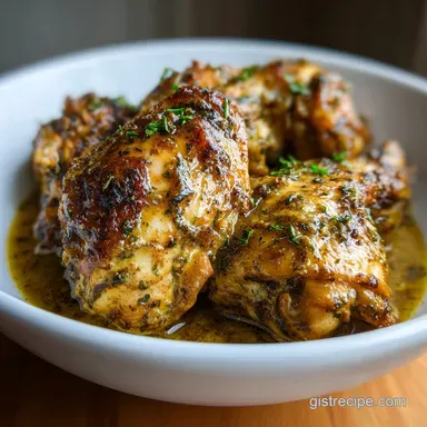 Herbed Honey Mustard Chicken for 4 Servings