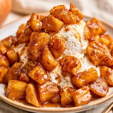 Apple Pie Ice Cream for 12 Servings
