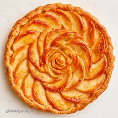 Apple Rose Tart for 10 Slices