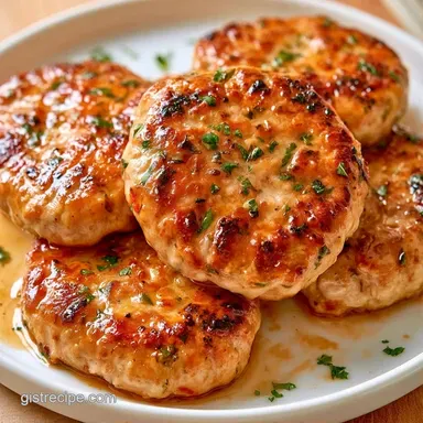 Easy 20-Minute Chicken Sausage Patties Recipe Card