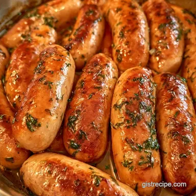 Italian Chicken Sausage in 15 Minutes