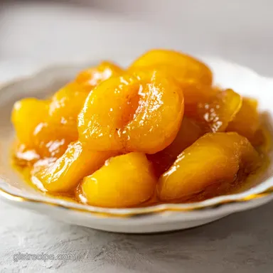 Quince Fruit Preserve Recipe with Honey in 1 Hour 5 Minutes Recipe Card