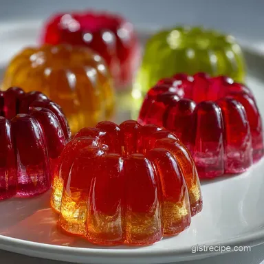 Jello Jigglers Recipe for Molds in 3 Hours Recipe Card