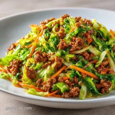 Cabbage Skillet for 4 Servings
