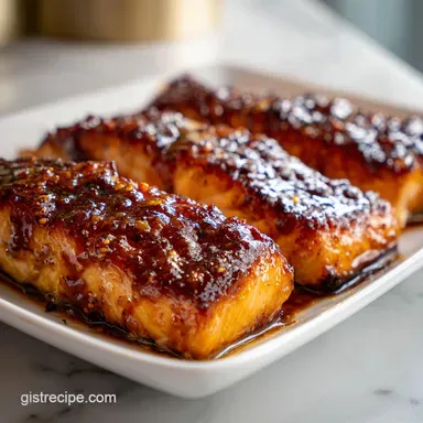 Maple Dijon Baked Salmon in 20 Minutes Recipe Card