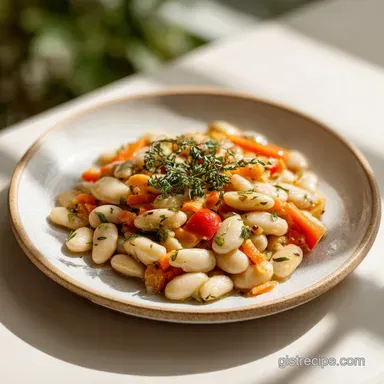 Marinated White Beans in 10 Minutes