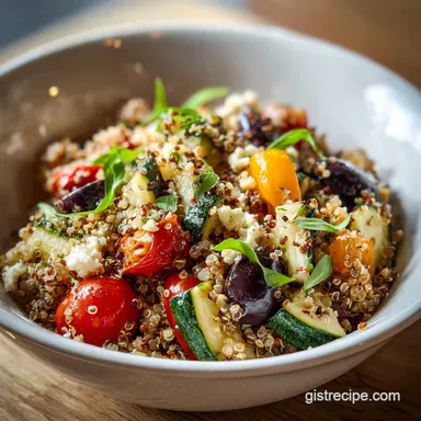 Gluten Free Salads with Broth-Soaked Quinoa