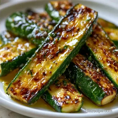 Grilled Zucchini Salad for 4 Servings