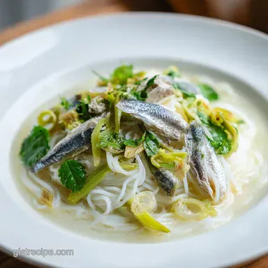 Burmese Mohinga with Fish & Lemongrass for 5 Servings Recipe Card