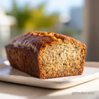 Velvety GF Banana Bread for 10 Servings