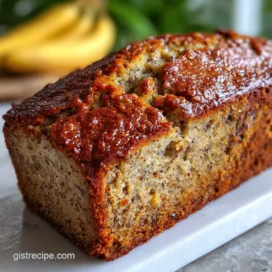 Gluten Free Banana Bread for 12 Servings