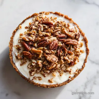 Keto Pecan Cream Pie for 12 Servings