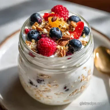 Overnight Oats with Yogurt: Overnight Prep