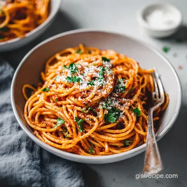 Instant Pot Spaghetti Recipe: One-Pot Meal in 25 Minutes Recipe Card