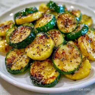 Crispy Oven Grilled Zucchini and Squash