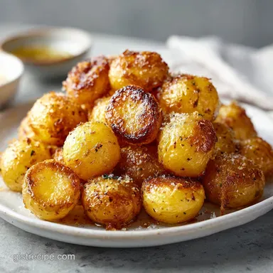 Oven Roasted Mini Potatoes with Sea Salt