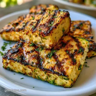 Parmesan Grilled Zucchini in 13 Minutes Recipe Card