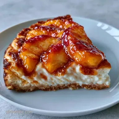 Peach Cream Pie: Creamy Recipe Card